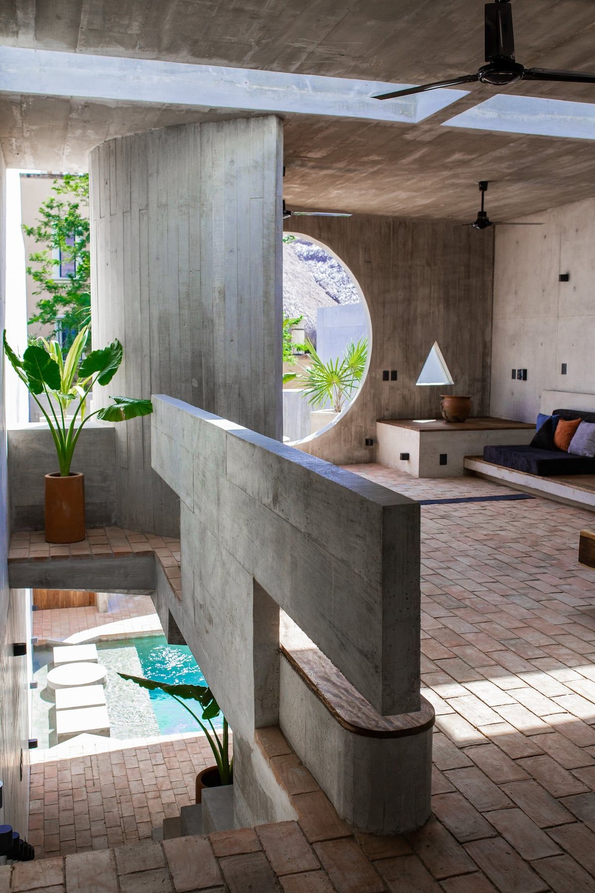 Brutalist Home in La Punta