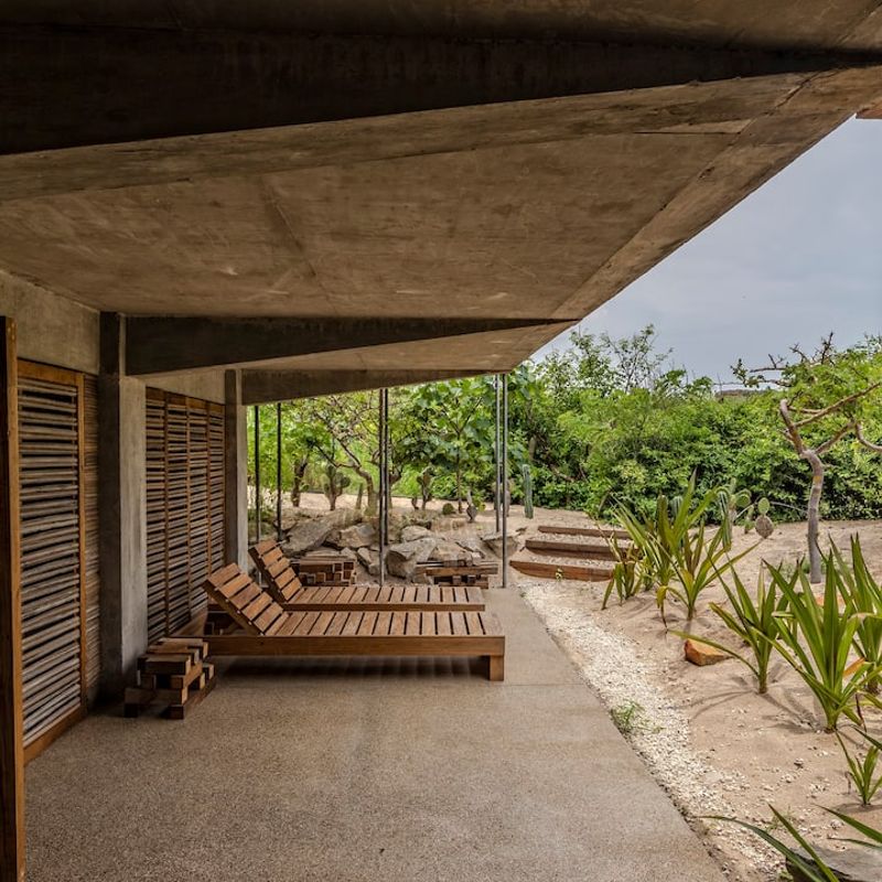 Beachfront Home in Casa Wabi Area