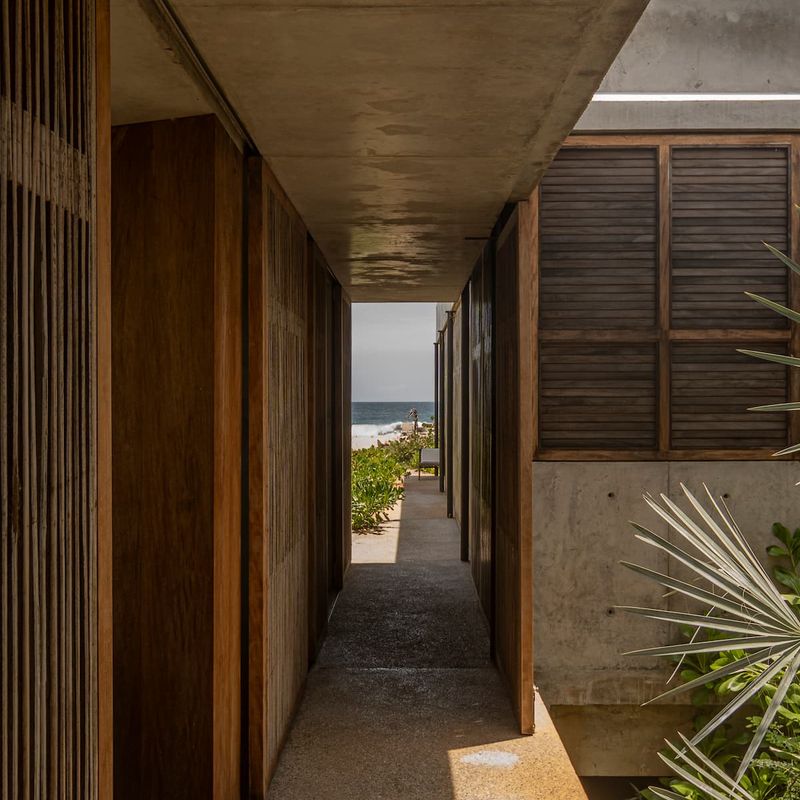Beachfront Home in Casa Wabi Area