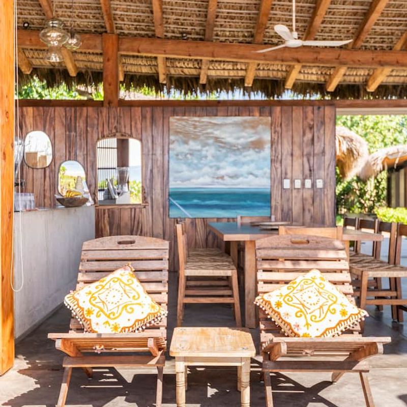 Beachfront Villa in Casa Wabi Area