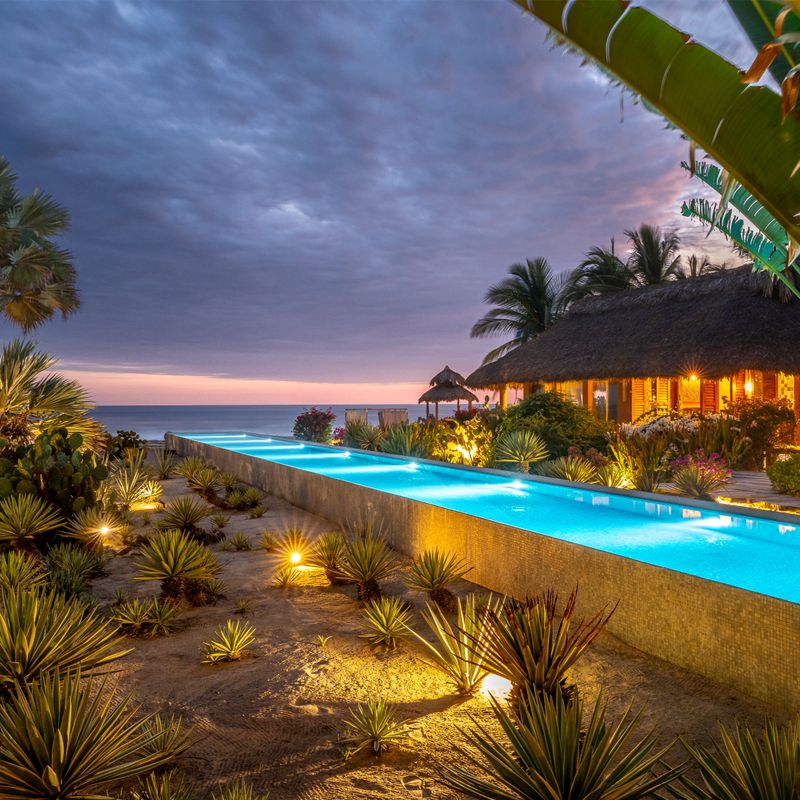 Beachfront Home in Puerto Escondido