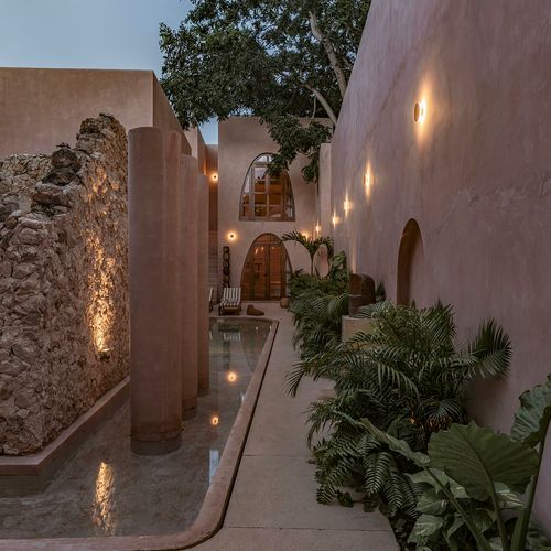 Pink Home in Merida