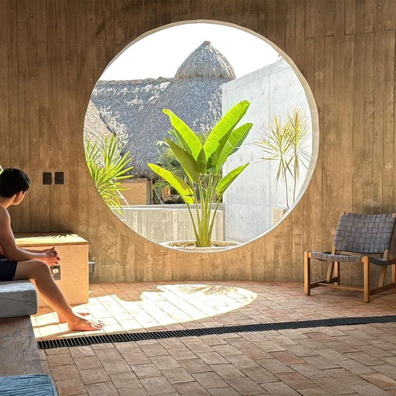 Brutalist Home in La Punta