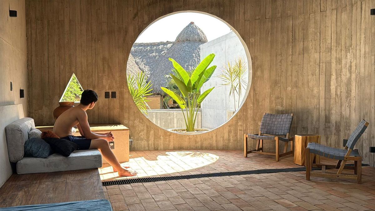 Brutalist Home in La Punta