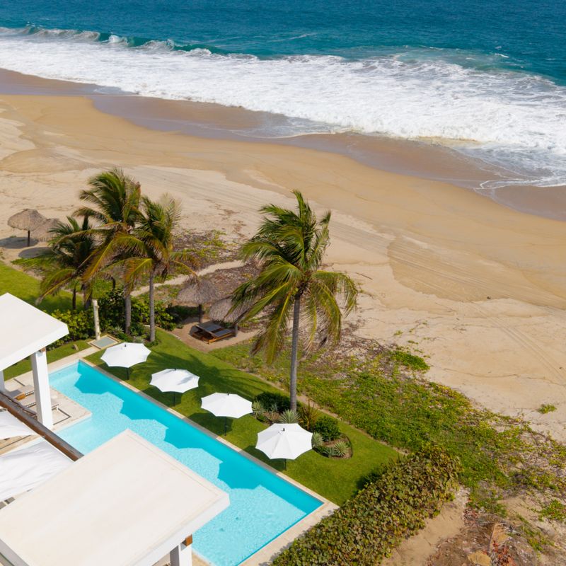 Beachfront Villa in Puerto Escondido