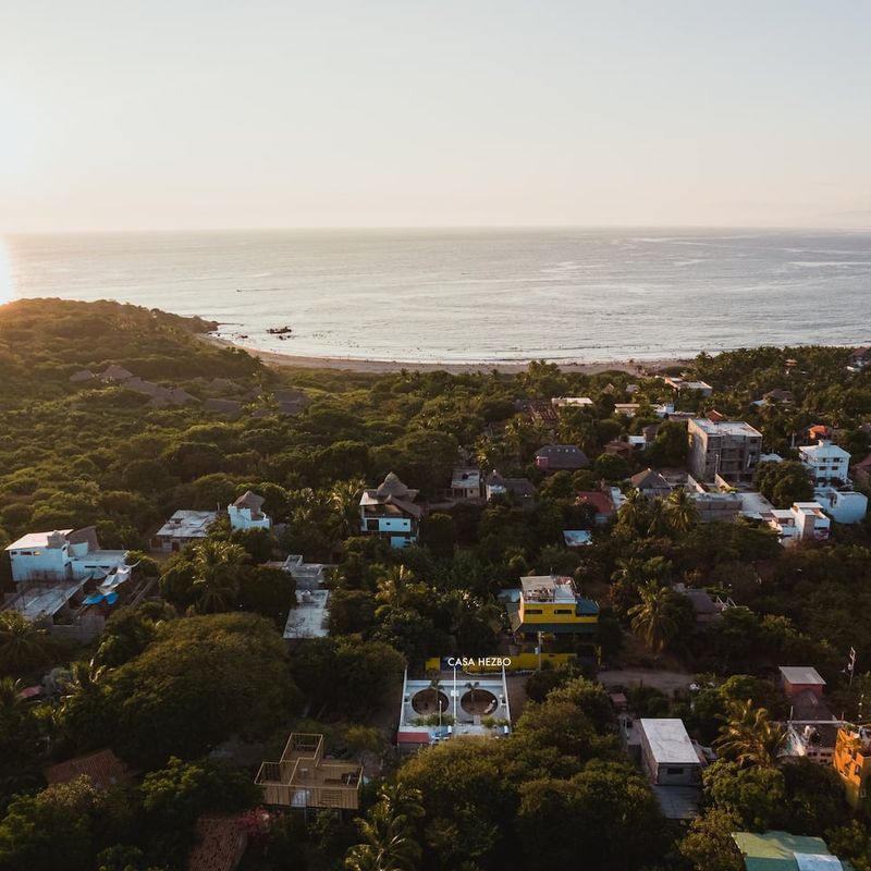 Brutalist Home in Zicatela