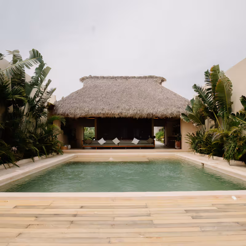 Beachfront Villa in Near Playa Delfin