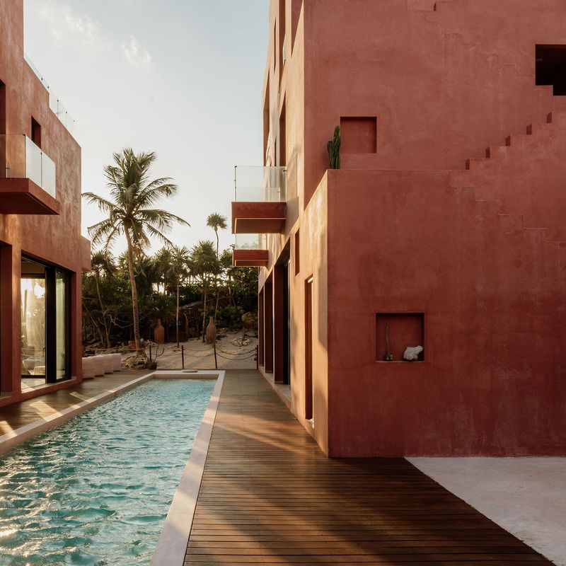 Beachfront Hacienda in Tulum 