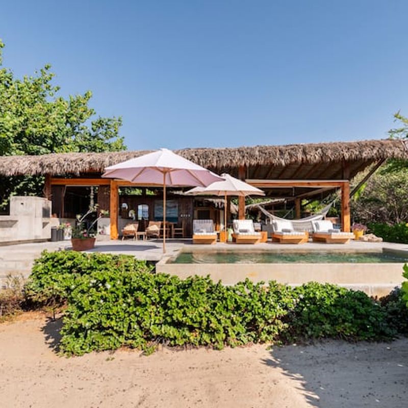 Beachfront Villa in Casa Wabi Area