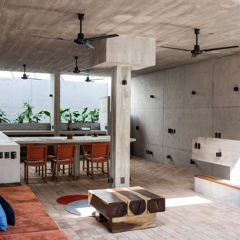 Brutalist Home in La Punta