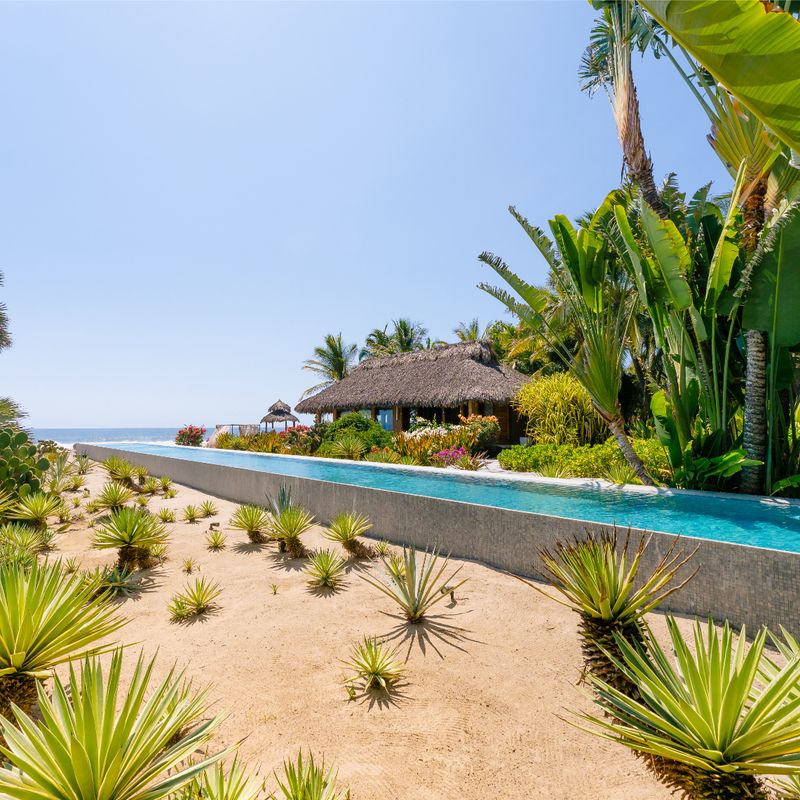 Beachfront Home in Puerto Escondido