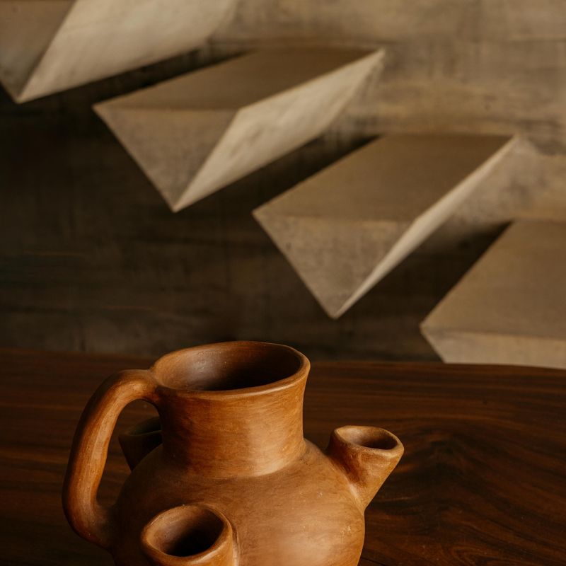 Brutalist Home in Zicatela