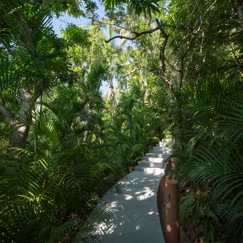 Pink Cliffside Villa in Careyes
