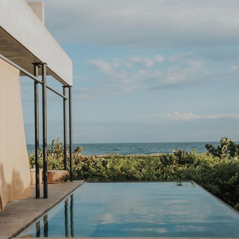 Beachfront Home in Casa Wabi Area