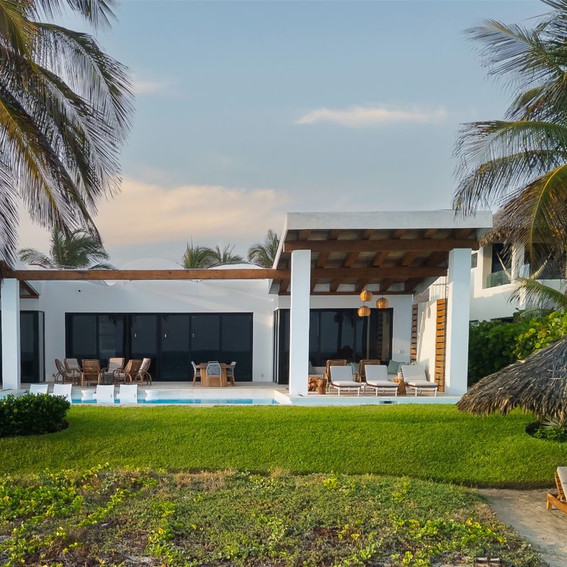 Beachfront Villa in Puerto Escondido