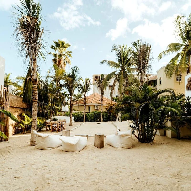 Beachfront Villa in Tankah Bay