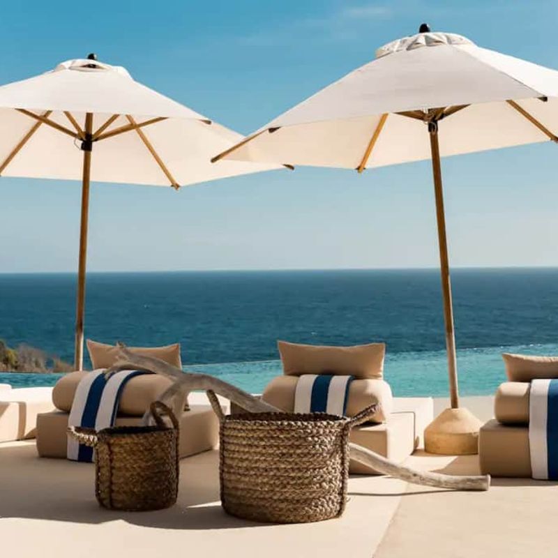 Pink Cliffside Villa in Careyes 