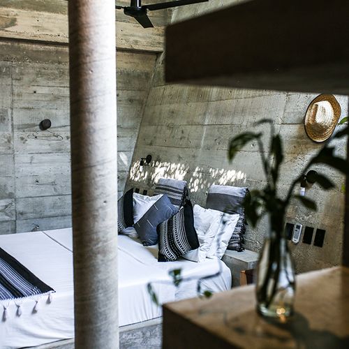 Brutalist Home in Zicatela