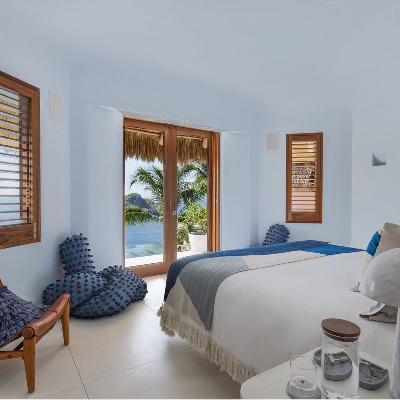 Pink Cliffside Villa in Careyes