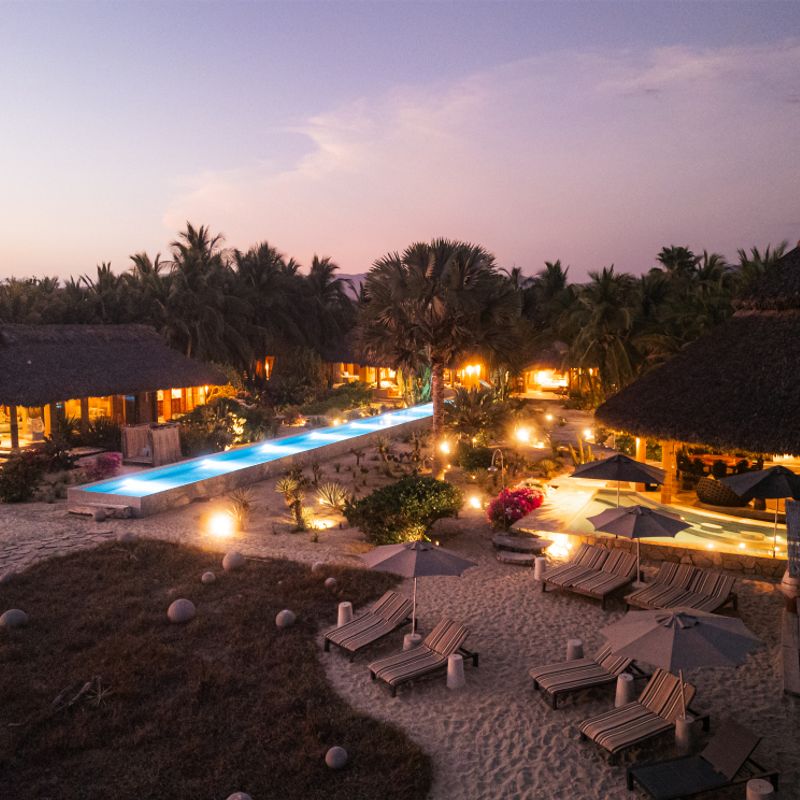 Beachfront Home in Puerto Escondido