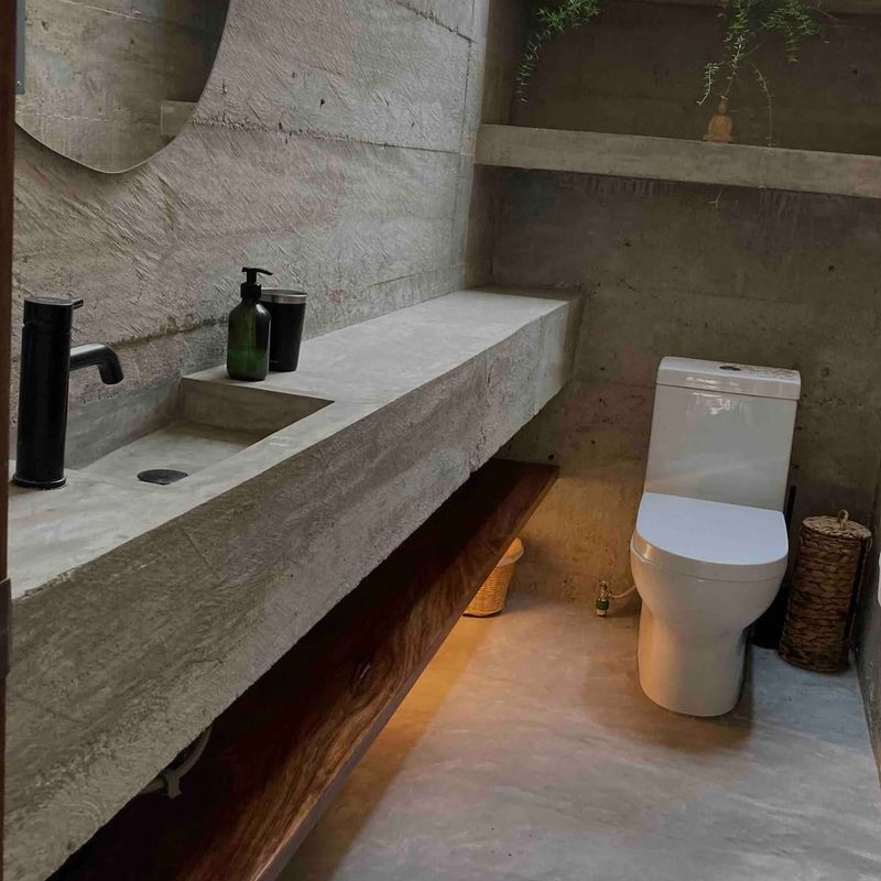 Brutalist Home in Zicatela