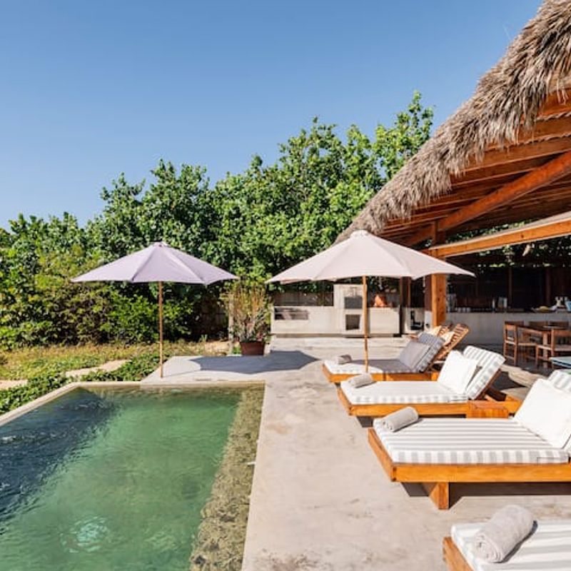 Beachfront Villa in Casa Wabi Area