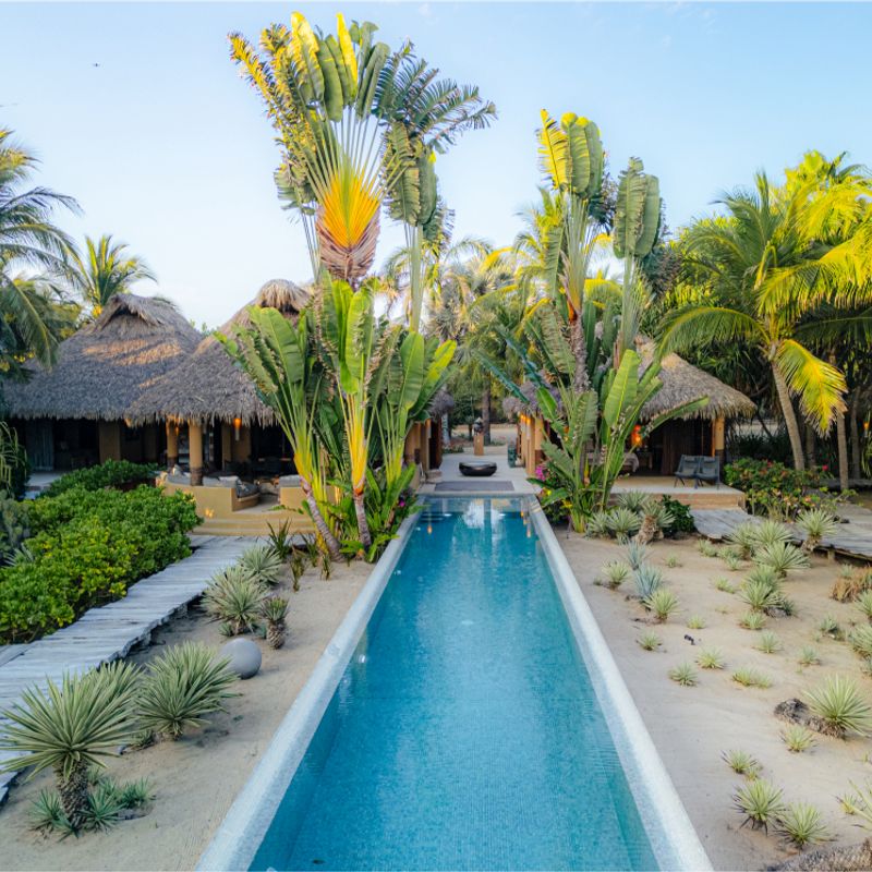 Beachfront Home in Puerto Escondido