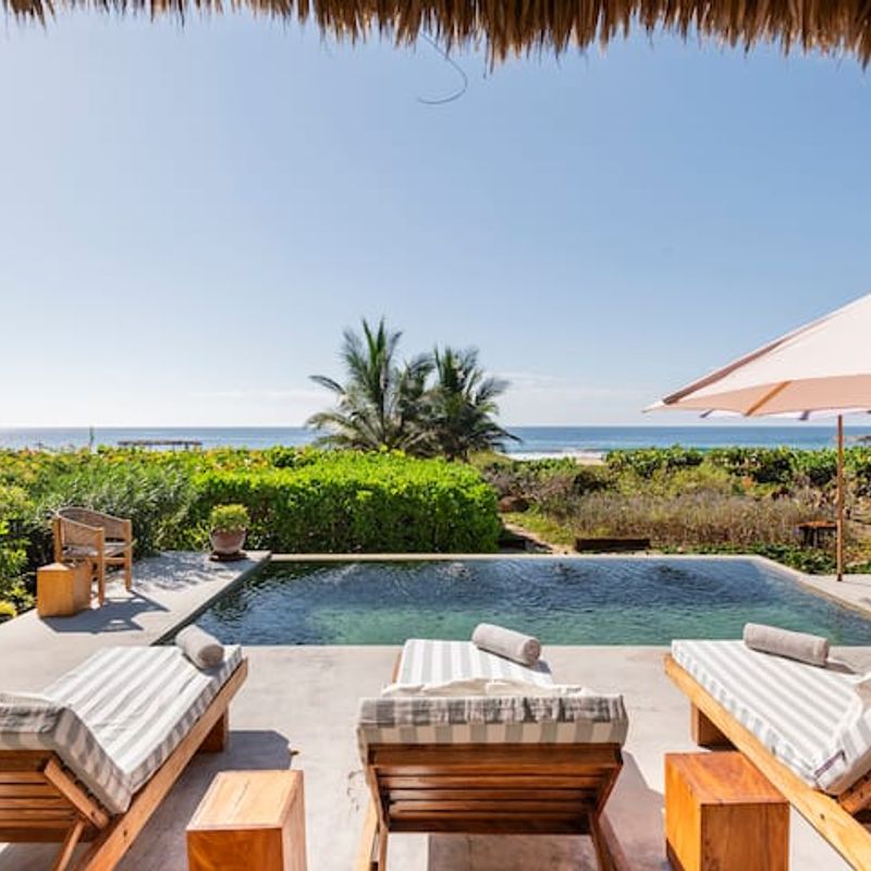 Beachfront Villa in Casa Wabi Area