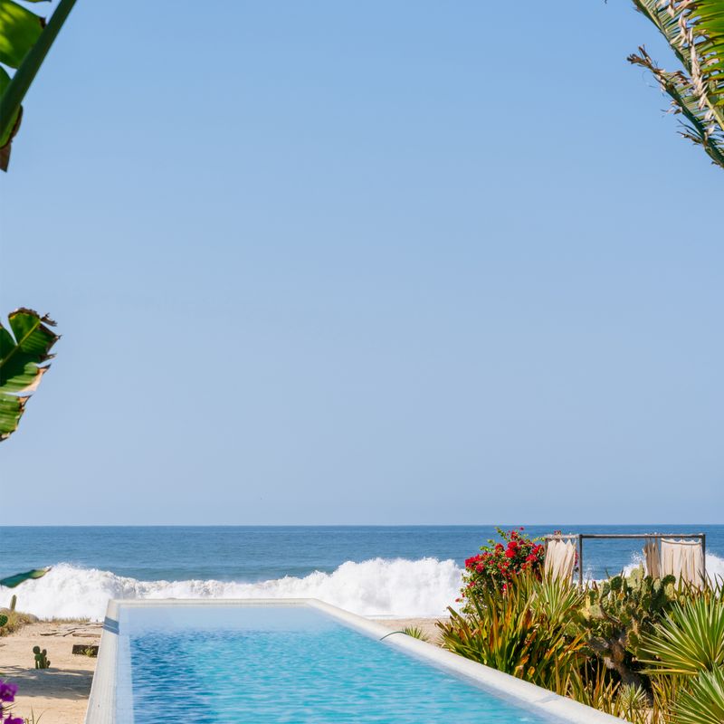 Beachfront Home in Puerto Escondido