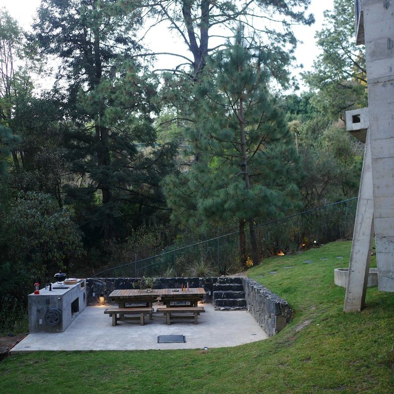 Brutalist Home in Mountains Outside CDMX