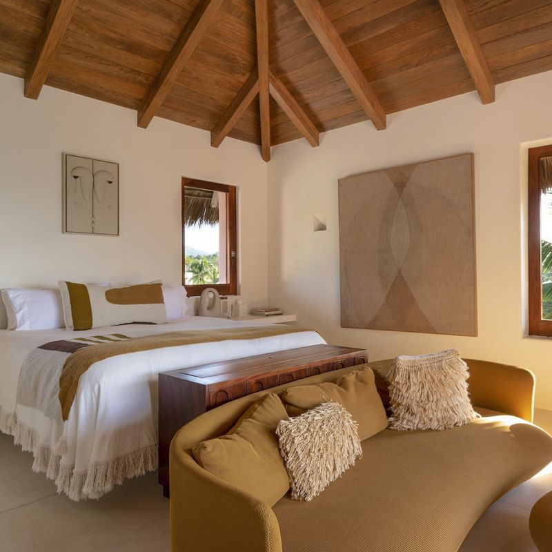 Pink Cliffside Villa in Careyes