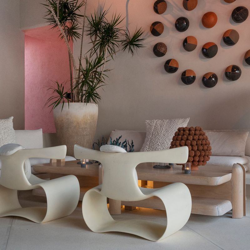 Pink Cliffside Villa in Careyes