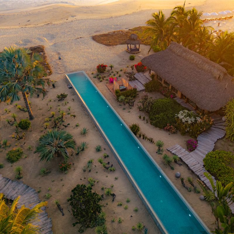 Beachfront Home in Puerto Escondido