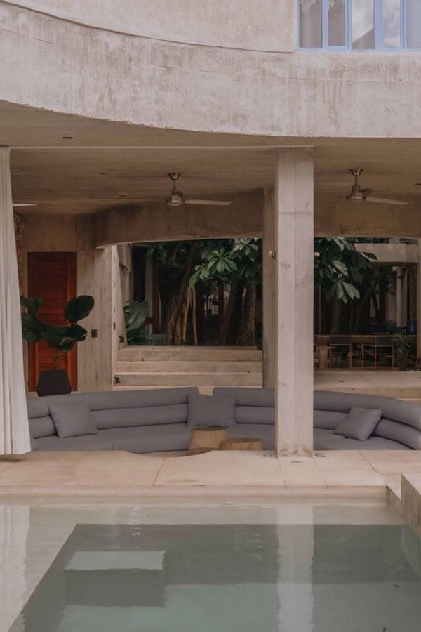 Brutalist Home in Merida