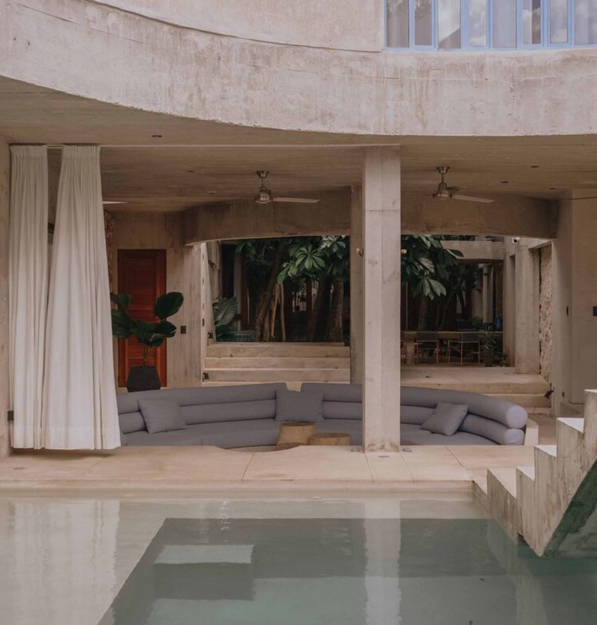 Brutalist Home in Merida