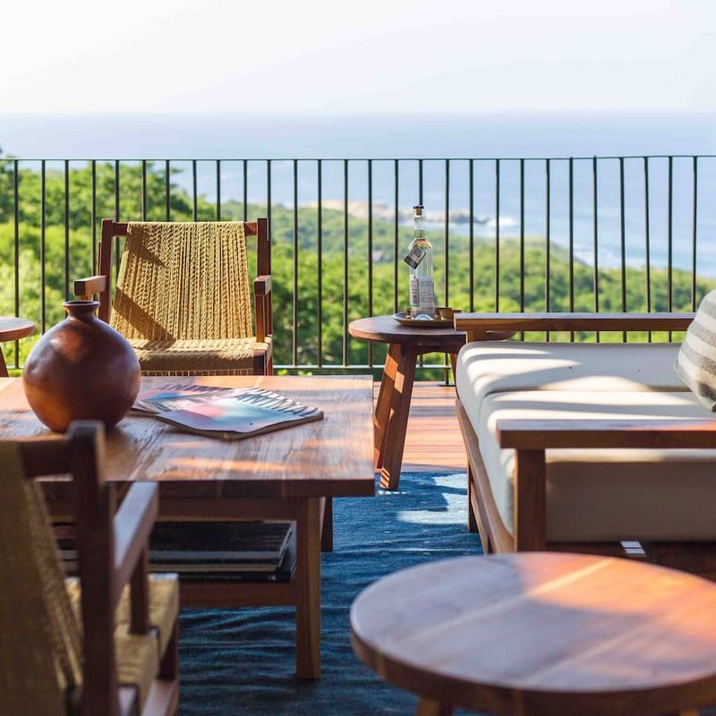 Cliffside Home in Mazunte