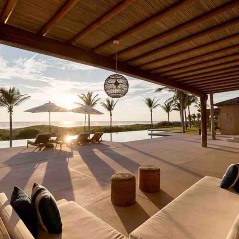 Oceanfront Villa in La Barra