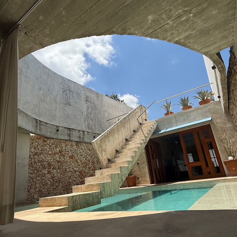 Brutalist Home in Merida
