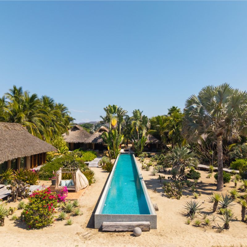 Beachfront Home in Puerto Escondido