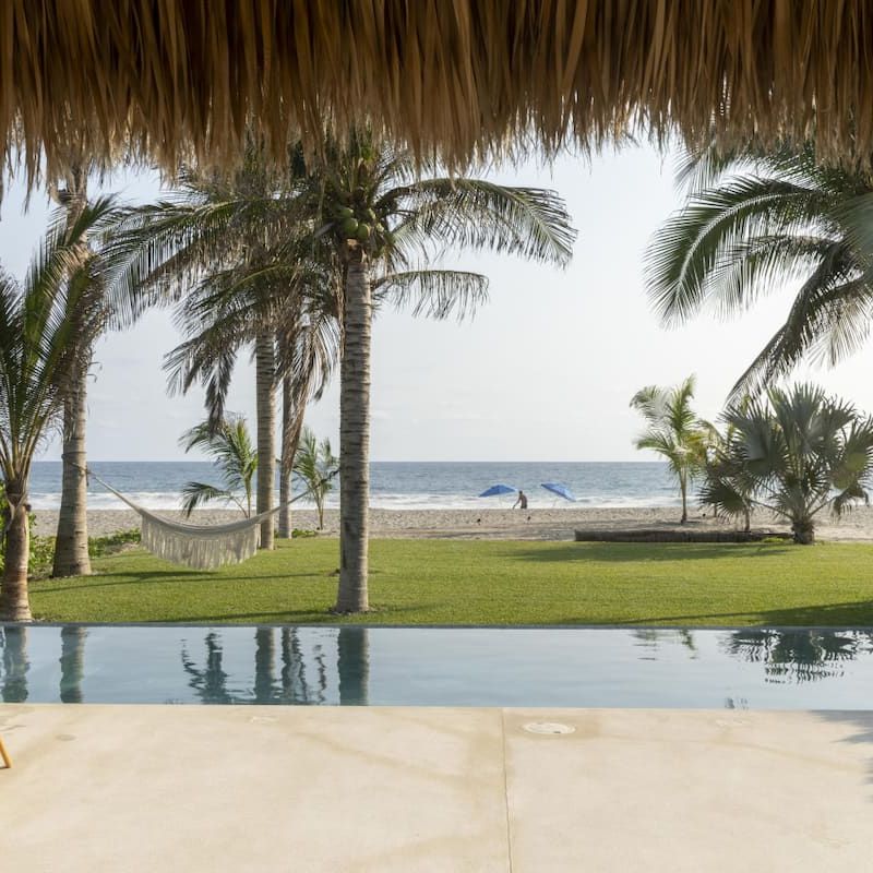 Oceanfront Home in La Barra de Colotepec