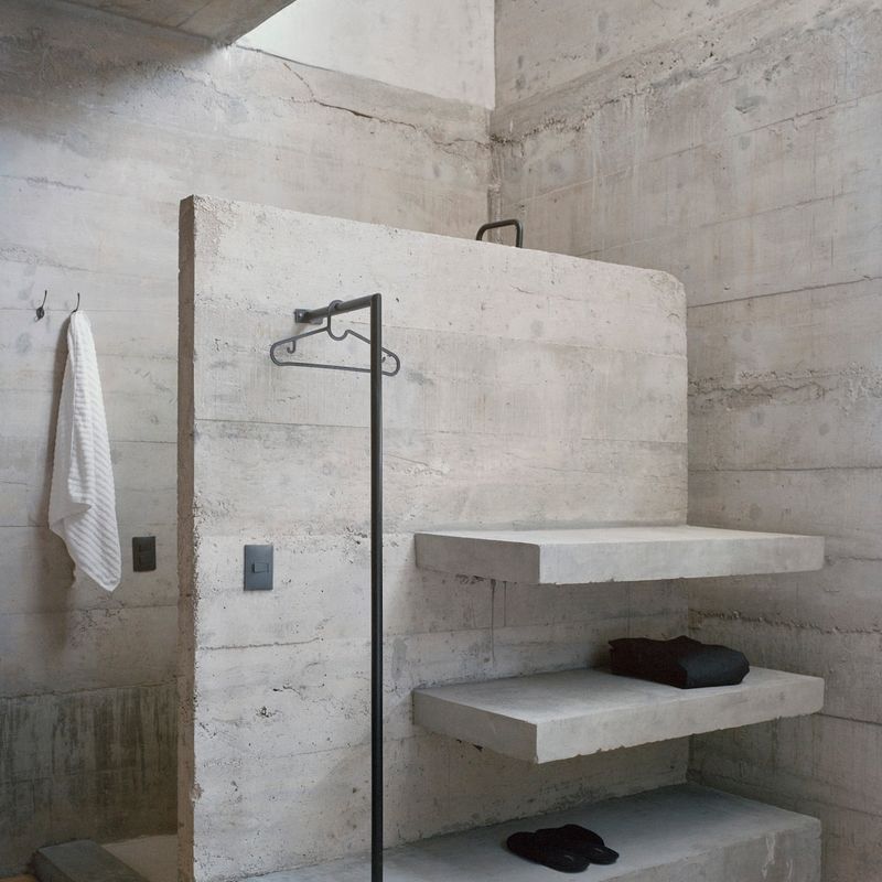 Brutalist Home in Mountains Outside CDMX