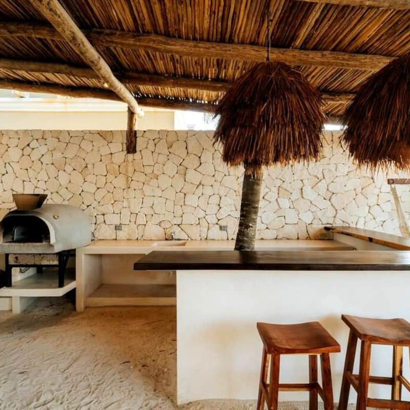 Beachfront Villa in Tankah Bay