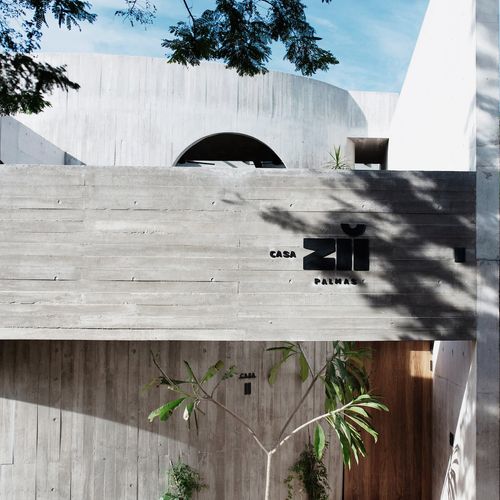 Brutalist Home in La Punta
