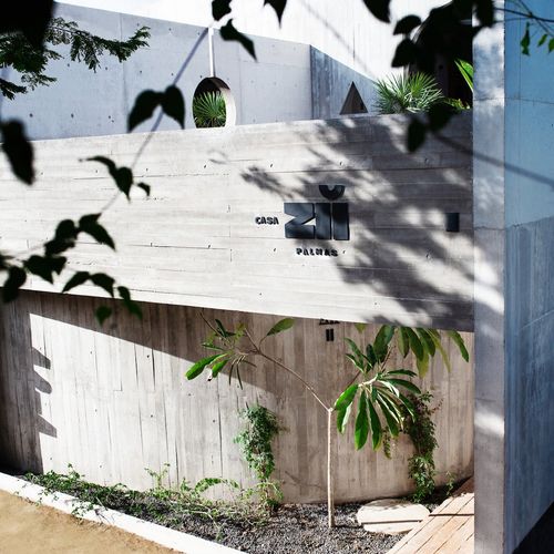 Brutalist Home in La Punta