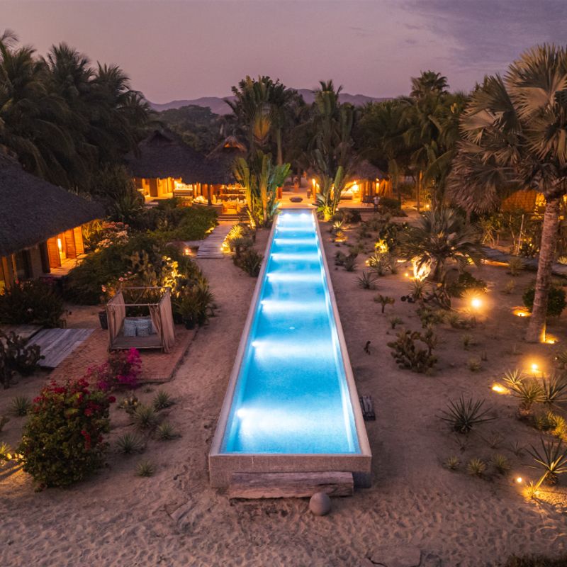 Beachfront Home in Puerto Escondido