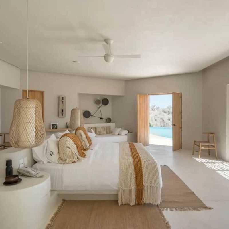 Pink Cliffside Villa in Careyes 