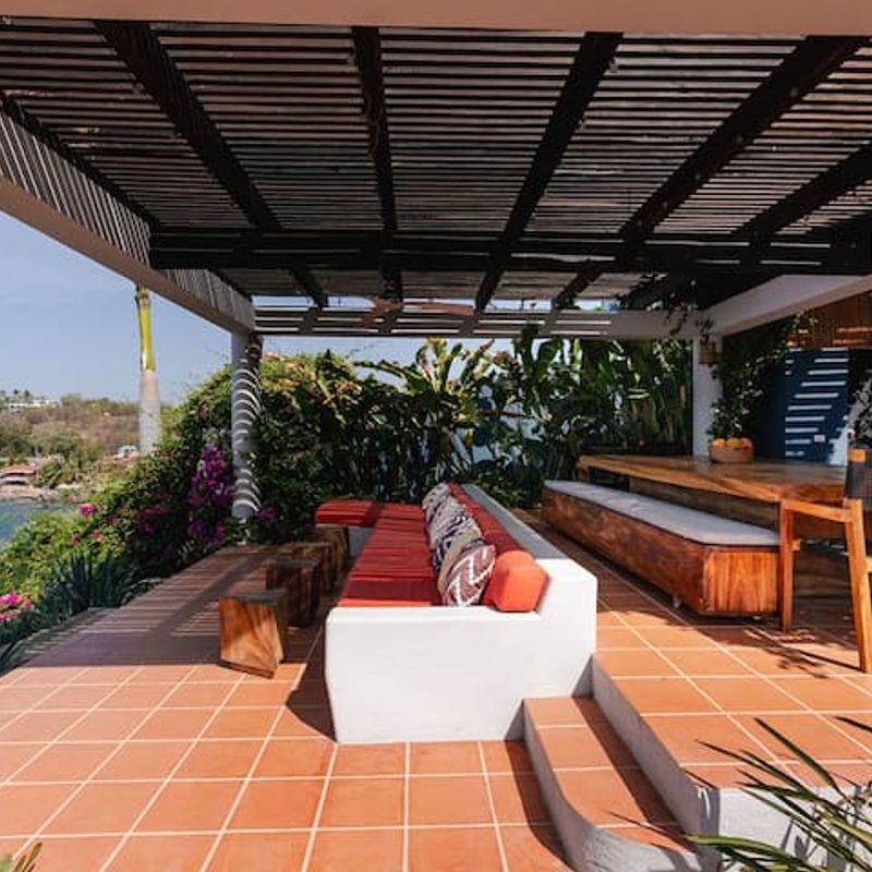 Cliffside Villa in Puerto Escondido