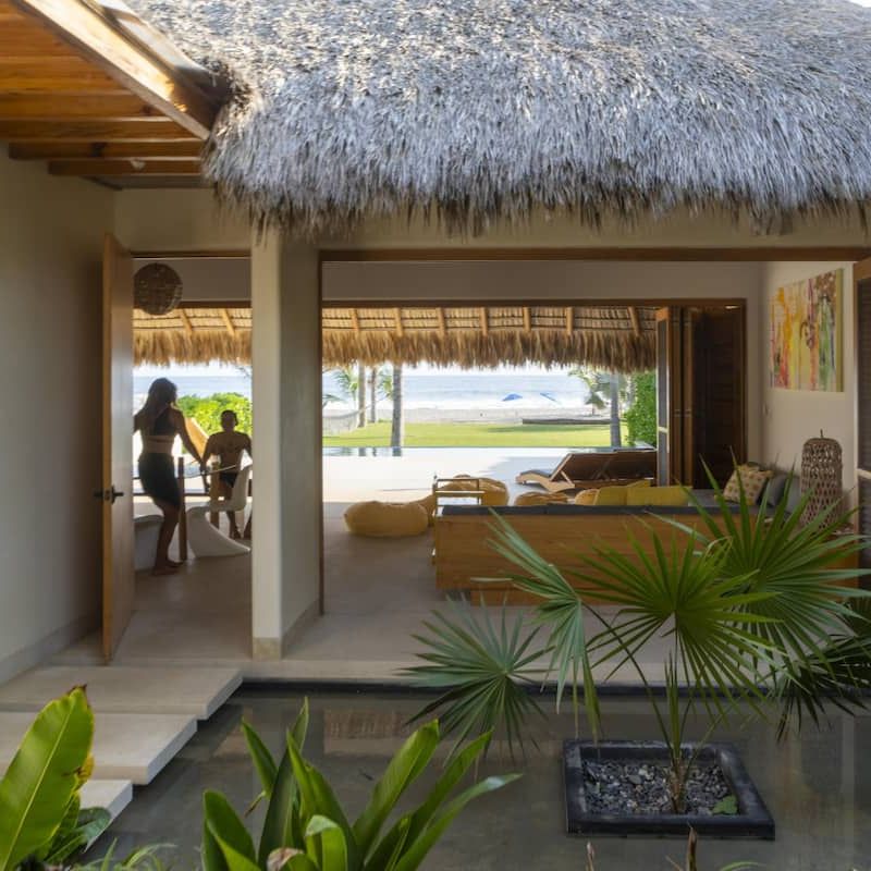 Oceanfront Home in La Barra de Colotepec