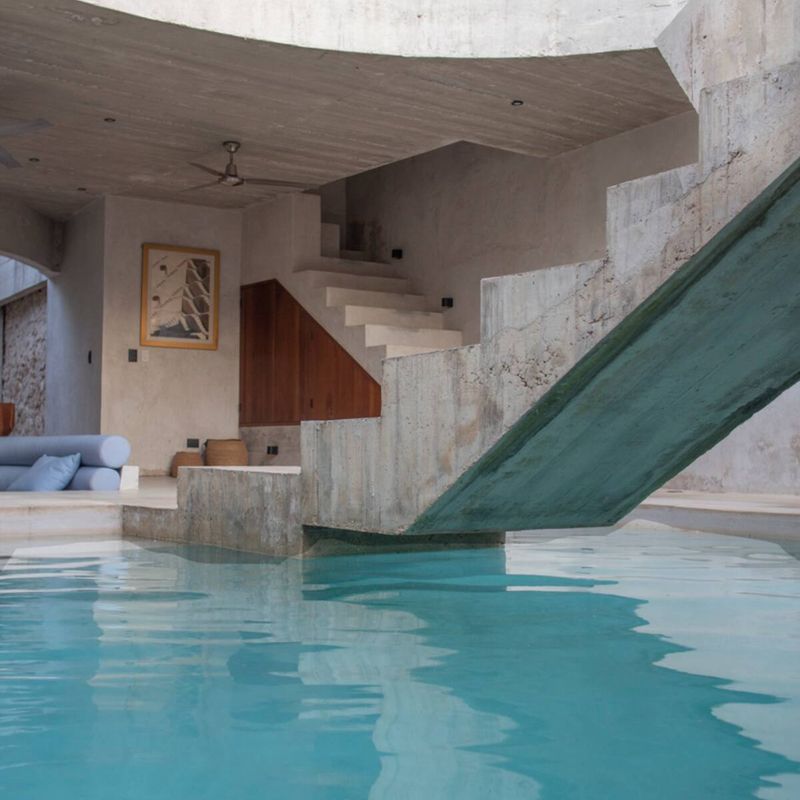 Brutalist Home in Merida