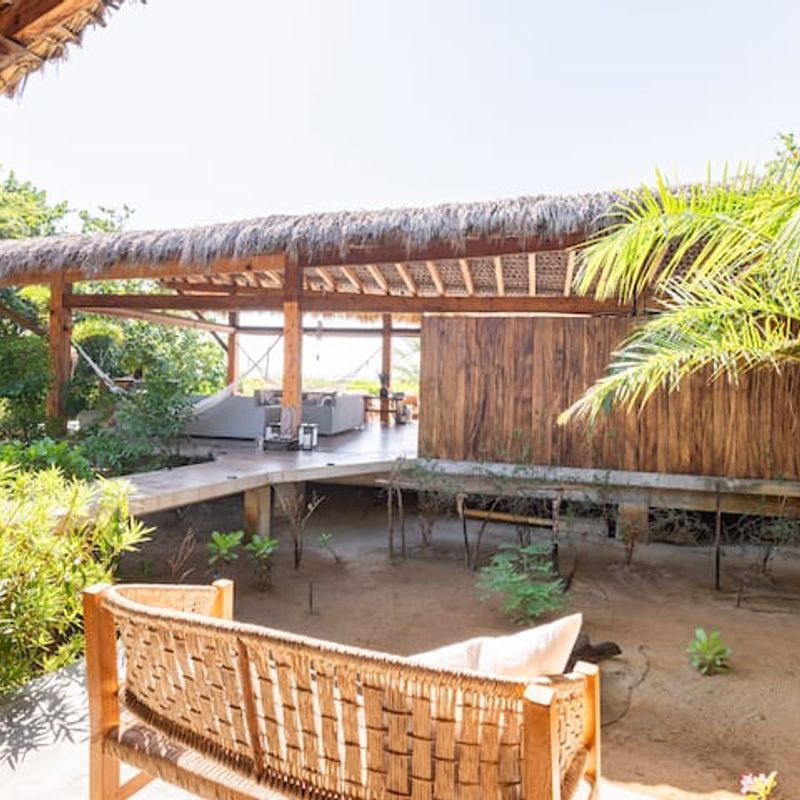 Beachfront Villa in Casa Wabi Area